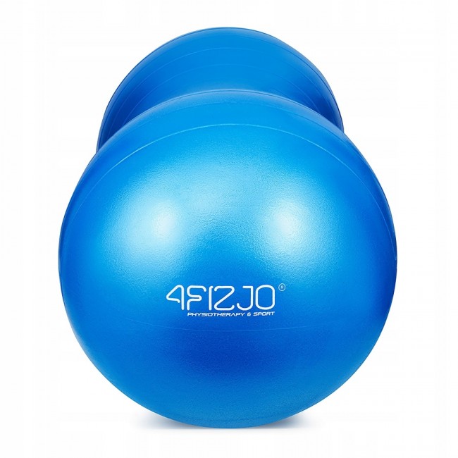 Мяч для фитнеса (арахис) 4FIZJO Air Ball Peanut 45 x 90 см Anti-Burst Blue (P-5907739312945)
