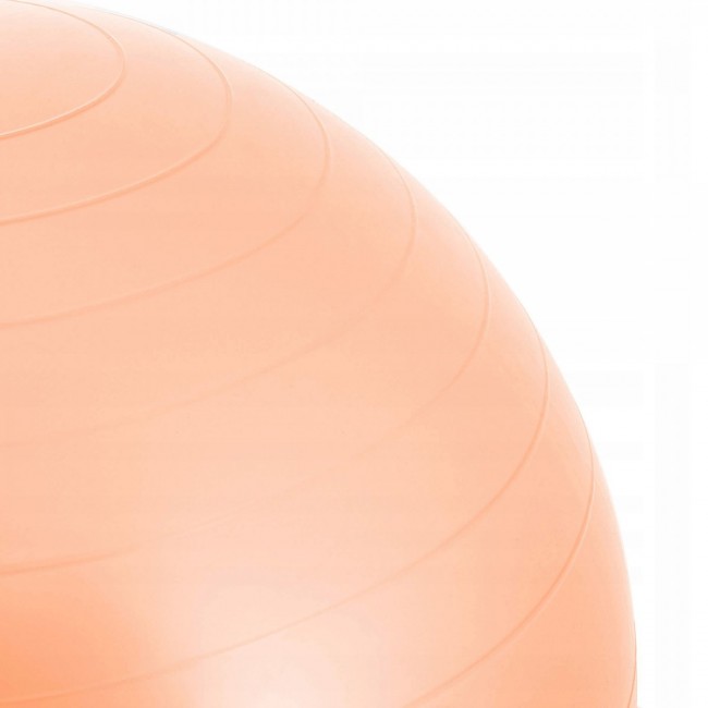М'яч для фітнесу (фітбол) Springos 55 см Anti-Burst FB0010 Orange