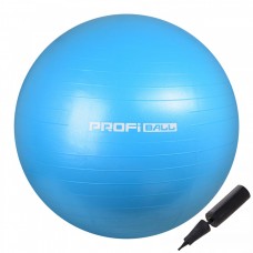 М'яч для фітнесу (фітбол) Profi 65 см M-0276-2 Sky Blue