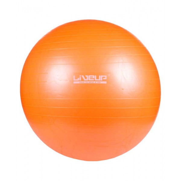 Фітбол, гімнастичний м'яч для фітнесу LiveUp ANTI-BURST 65 см LS3222-65o