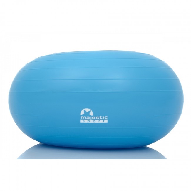 М'яч для фітнесу (пончик) Majestic Sport Air Ball Donut 50 x 28 см Anti-Burst GVP5030