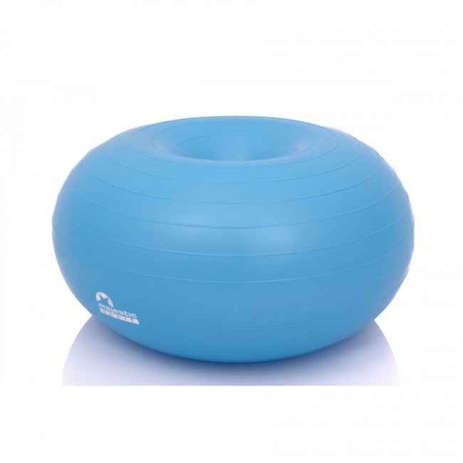 М'яч для фітнесу (пончик) Majestic Sport Air Ball Donut 50 x 28 см Anti-Burst GVP5030 М'яч для фітнесу (пончик) Majestic Sport Air Ball Donut 50 x 28 см Anti-Burst GVP5030