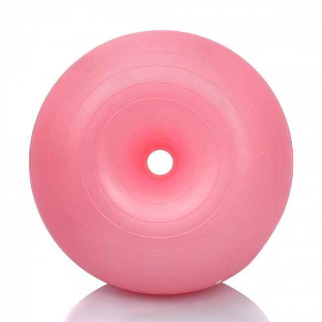 М'яч для фітнесу (пончик) Majestic Sport Air Ball Donut 50x28 см Anti-Burst GVP5030/P