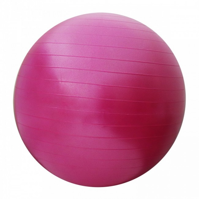 Фітбол, гімнастичний м'яч SportVida 55 см Anti-Burst SV-HK0287 Pink Фітбол, гімнастичний м'яч SportVida 55 см Anti-Burst SV-HK0287 Pink