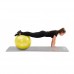Фитбол, гимнастический мяч для фитнеса Hop-Sport 65 см желтый + насос