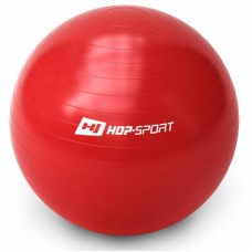 Фитбол (мяч для фитнеса, гимнастический) Hop-Sport 65cm Red + насос
