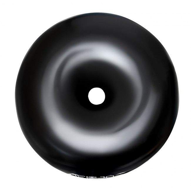 Мяч для фитнеса (пончик) 4FIZJO Air Ball Donut 50 x 27 см Anti-Burst Black (P-5907739312952)