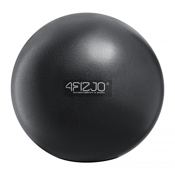Фитбол, гимнастический мяч для фитнеса 4FIZJO 22 см 4FJ0139 Black