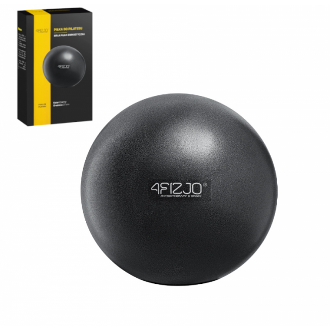 М'яч для пілатесу, йоги, реабілітації 4FIZJO 22 см Black (P-5907739310569) М'яч для пілатесу, йоги, реабілітації 4FIZJO 22 см Black (P-5907739310569)