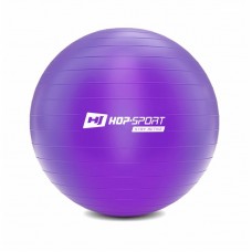Фитбол (мяч для фитнеса) Hop-Sport 75cm фиолетовый + насос 2020
