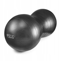Мяч для фитнеса (арахис) 4FIZJO Air Ball Peanut 45 x 90 см Anti-Burst Black (P-5907739312938)