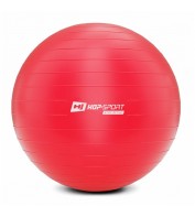 Фітбол (м'яч для фітнесу) Hop-Sport 85cm червоний + насос 2020