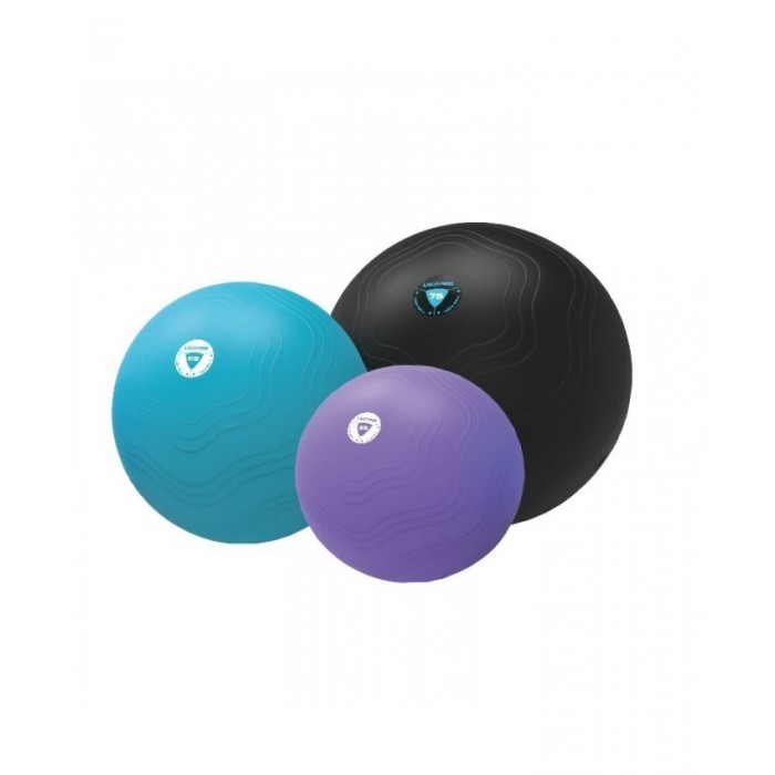 Фитбол, гимнастический мяч для фитнеса укрепленный 55 см LivePro ANTI-BURST CORE-FIT EXERCISE BALL LP8201-55