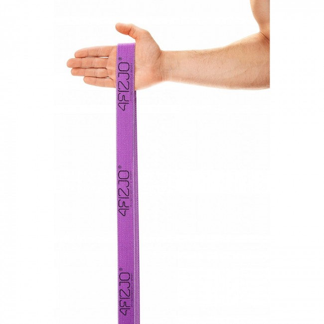 Эспандер-петля 4FIZJO Flex Power Band из ткани 20-27 кг Violet (P-5907739313119)