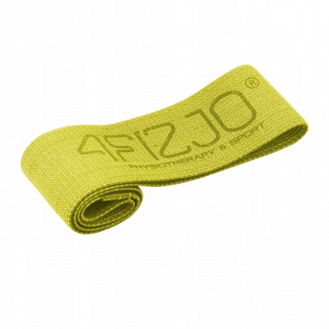 Резинка для фітнесу та спорту із тканини 4FIZJO Flex Band 23-29 кг Yellow (P-5907739311702)