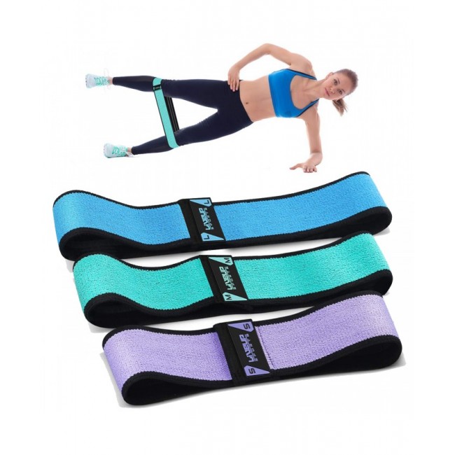 Фитнес резинка LiveUp HIP BAND LS3629-M