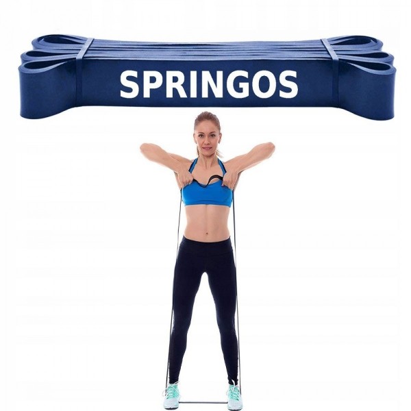 Резина для подтягиваний и спорта (силовая лента) Springos Power Band 64 мм 37-46 кг PB0005