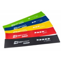 Набір резинок для фітнесу 2,5-18 кг Hop-Sport HS-L650RL 600х50мм