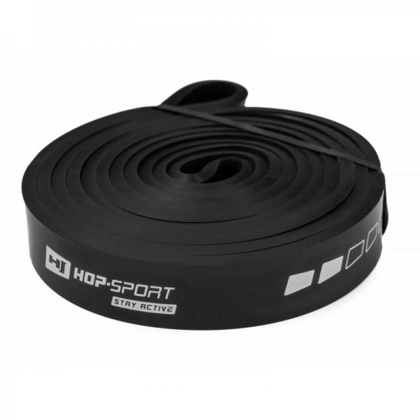 Резинка для подтягиваний (силовая лента) 12-30 кг Hop-Sport HS-L022RR черная