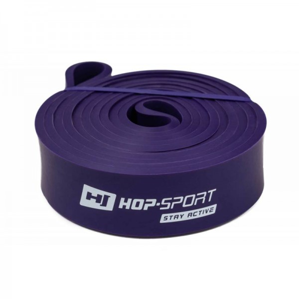 Резина для подтягивания (силовая лента) 16-39 кг Hop-Sport HS-L032RR фиолетовая