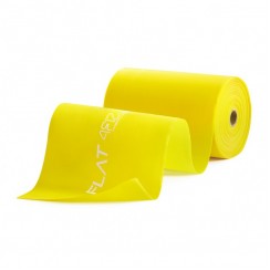 Лента-эспандер для спорта и реабилитации 4FIZJO Flat Band 30 м 1-2 кг Yellow (P-5907739311160)