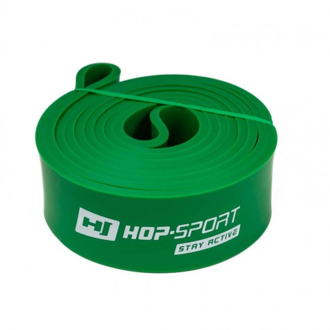 Гумка для підтягувань (силова стрічка) 23-57 кг Hop-Sport HS-L044RR зелена