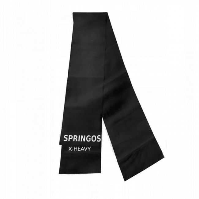 Стрічка-еспандер для спорту і реабілітації Springos Flat Band 5 шт 200 х 15 cм 1-8 кг PB0018