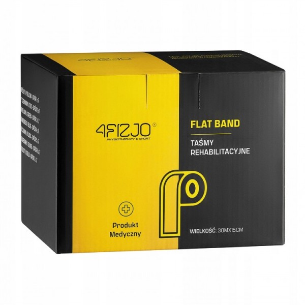 Эспандер лента для фитнеса эластичная 4FIZJO Flat Band 30 м 2-4 кг 4FJ0102