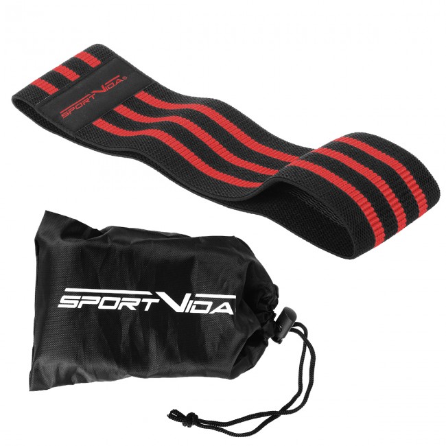 Тканевая резинка для фитнеса SportVida Hip Band Size S SV-HK0263