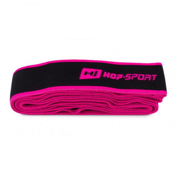 Гумка для фітнесу тканинна 12-30 кг HS-N904GB рожева