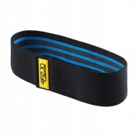 Резинка для фитнеса и спорта из ткани 4FIZJO Hip Band 15-20 кг Black/Blue (P-5907739310293)