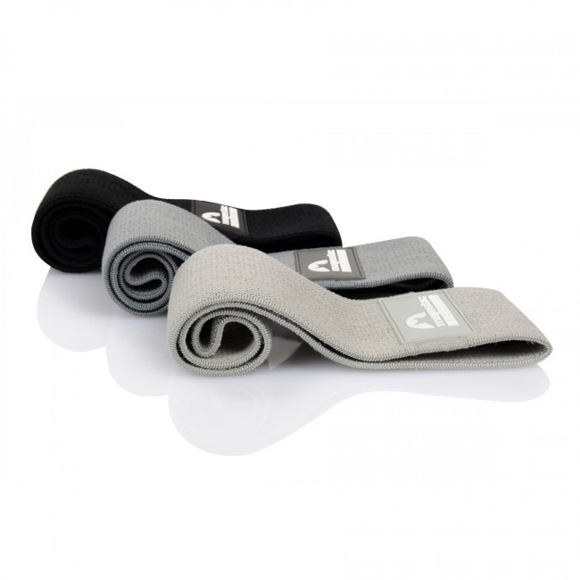Резинки для фітнесу з тканини Majestic Sport Hip Band набір 3 шт 13-37 кг M-HB-4504