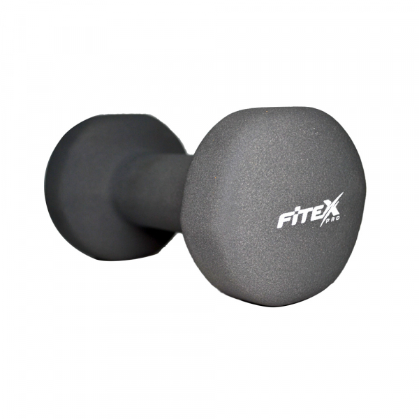 Гантель для фитнеса неопреновая 4 кг Fitex MD2015-4N