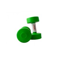 Гантели для фитнеса 2 кг 2шт пластиковые LiveUp LS2003-2