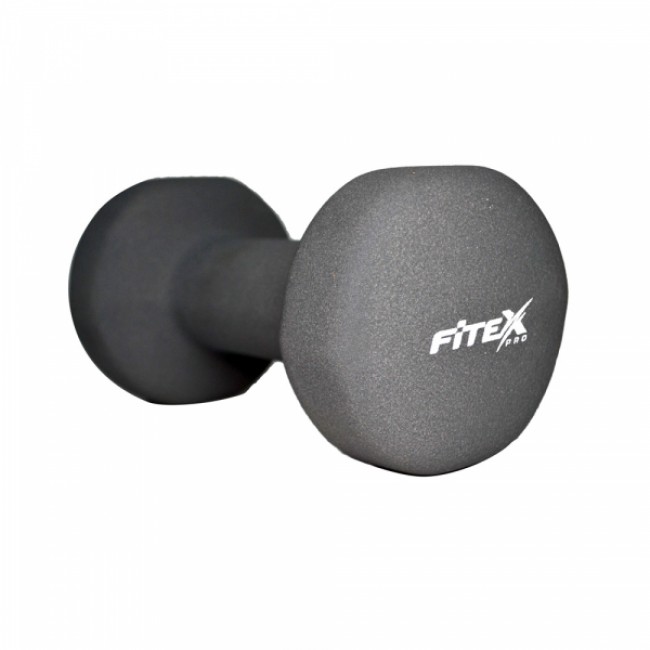 Гантель для фітнесу неопренова 4 кг Fitex MD2015-4N