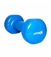 Гантель для фитнеса виниловая 3 кг Fitex MD2015-3V