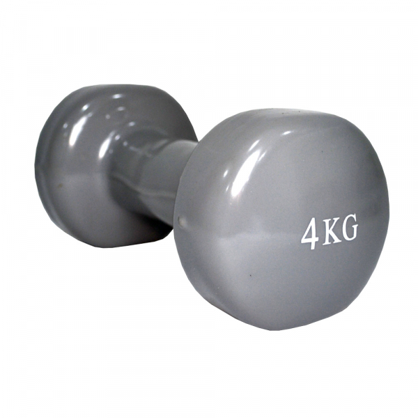 Гантель для фитнеса виниловая 4 кг Fitex MD2015-4V