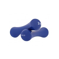 Гантели для фитнеса виниловые 4FIZJO 8-shape 2 x 2 кг (P-5907739312020)