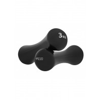 Гантели для фитнеса виниловые 4FIZJO 8-shape 2 x 3 кг (P-5907739312037)
