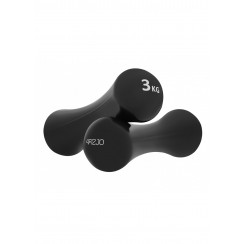 Гантели для фитнеса виниловые 4FIZJO 8-shape 2 x 3 кг (P-5907739312037)