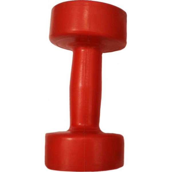 Гантель 1,5 кг Evrotop SS-LKDB-601-1.5 пластик червона