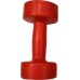 Гантель 1,5 кг Evrotop SS-LKDB-601-1.5 пластик красная