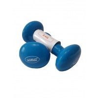 Гантели для фитнеса 3 кг 2шт виниловые LiveUp LS2001-3