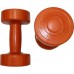 Гантель для фитнеса 1 кг Evrotop SS-LKDB-601-1 пластик оранжевая