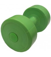 Гантель для фітнесу 2 кг Evrotop SS-LKDB-601-2 пластик зелена