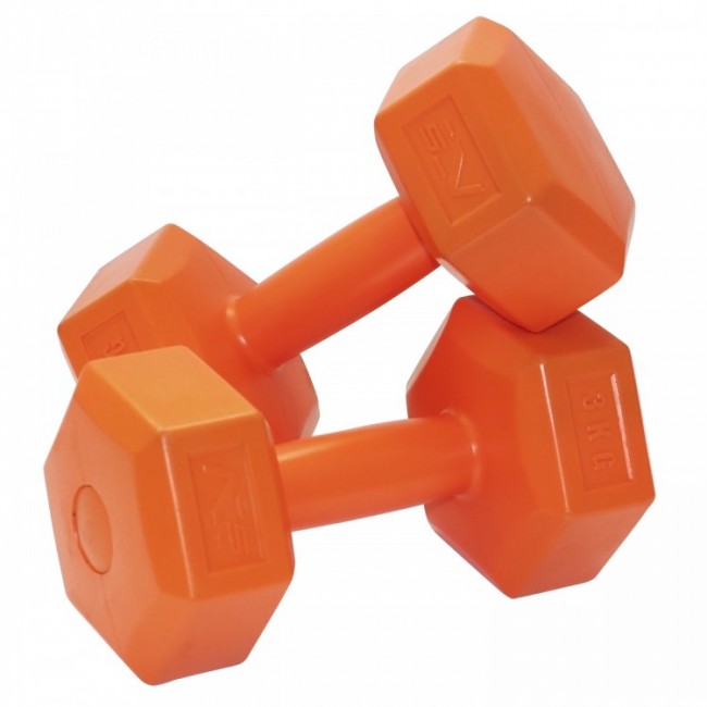 Гантели для фитнеса SportVida 2 x 3 кг SV-HK0219 Гантели для фитнеса SportVida 2 x 3 кг SV-HK0219