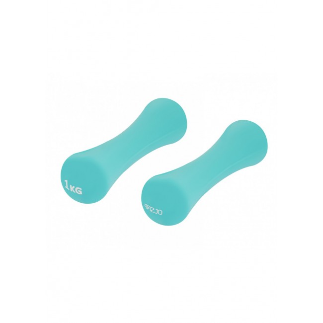 Гантели для фитнеса виниловые 4FIZJO 8-shape 2 x 1 кг (P-5907739312006)