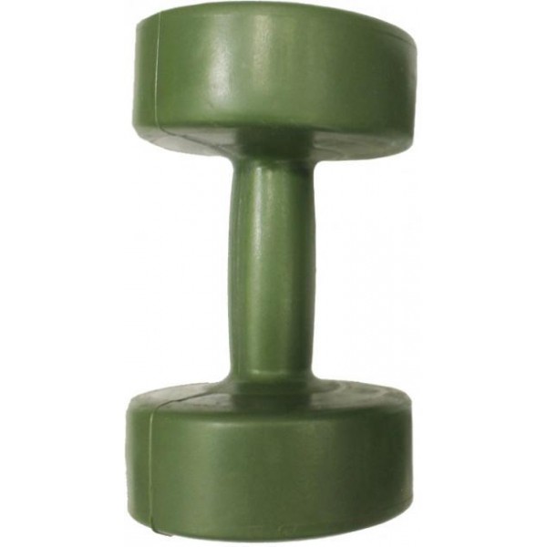 Гантель для фитнеса 3,5 кг Evrotop SS-LKDB-601-3.5 пластик темно-зеленая