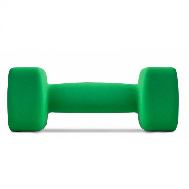 Гантели для фитнеса неопреновые квадратные 2 х 4 кг Hop-Sport HS-V040DS