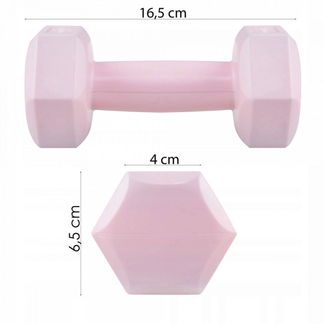 Гантелі для фітнесу 0,5 кг 2шт Springos Hex FA1029